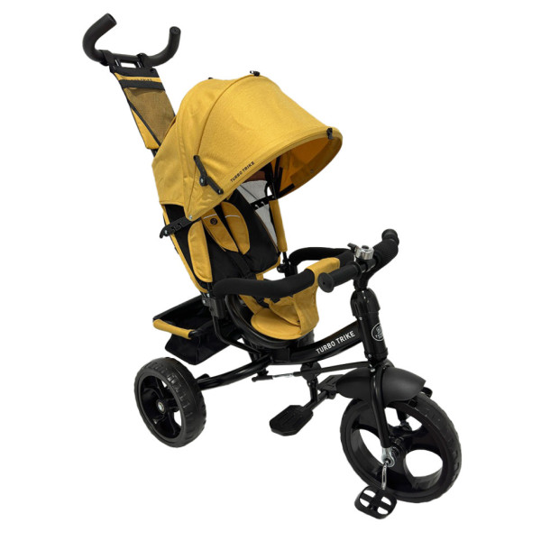 Дитячий триколісний велосипед MT 1005-10 жовтий (MT 1005-10)