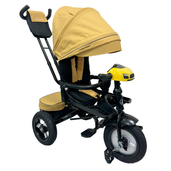 Дитячий триколісний велосипед MT 1007-10 жовтий (MT 1007-10)