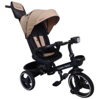 Велосипед дитячий триколісний MT 1002-1 Almond Beige з батьківською ручкою (MT 1002-1 Almond Beige)