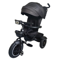 Дитячий триколісний велосипед MODENA ME 1193 Black, з батьківською ручкою (ME 1193 Black)