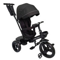 Велосипед дитячий триколісний MT 1001-1 Elegant Black з батьківською ручкою (MT 1001-1 Elegant Black)