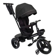 Велосипед дитячий триколісний MT 1001-1 Elegant Black з батьківською ручкою (MT 1001-1 Elegant Black)