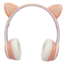 Детские наушники с кошачьими ушками VIV-23M(Pink)