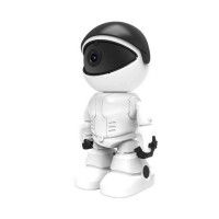 Беспроводная поворотная IP-камера видеонаблюдения SV Робот QC1-B 3MP, Белый(QC1-B)