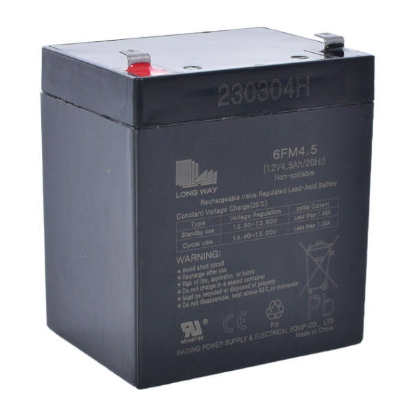 Акумуляторна батарея універсальна LONG WAY 12V4, 5Ah-BATTERY (12V4,5Ah-BATTERY)
