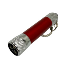 Дитячий ліхтарик-брелок 518-3(Red) розмір 6,5 см, червоний (518-3(Red))