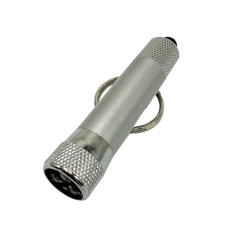 Дитячий ліхтарик-брелок 518-3(Silver) розмір 6,5 см, сріблястий (518-3(Silver))