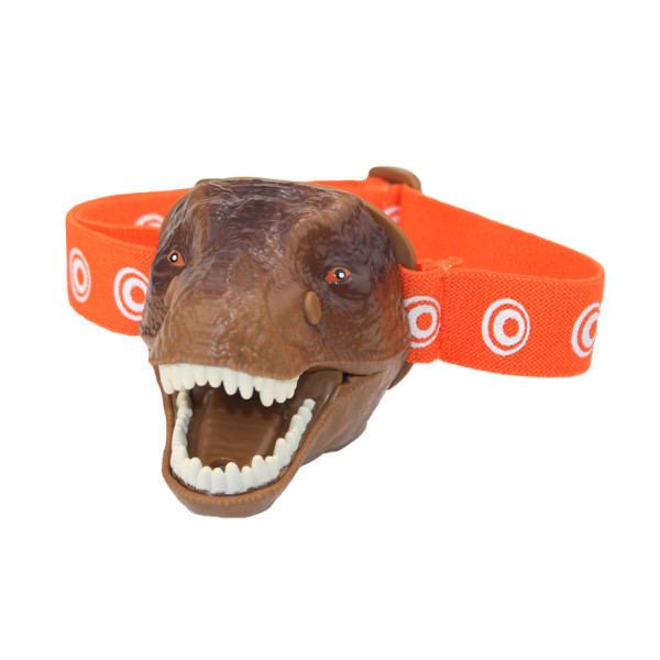 Дитячий налобний ліхтарик Небезпечний Ті-Рекс Brainstorm Toys E2065 зі світлом та звуком (E2065)