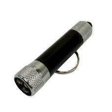 Дитячий ліхтарик-брелок 518-3(Black) розмір 6,5 см, чорний (518-3(Black))