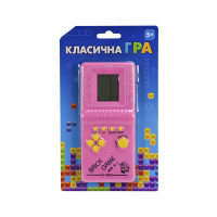 Дитяча інтерактивна іграшка "Класична гра Тетріс" 725-60(Pink) рожевий (725-60(Pink))