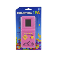 Дитяча інтерактивна іграшка "Класична гра Тетріс" 725-60(Pink) рожевий (725-60(Pink))