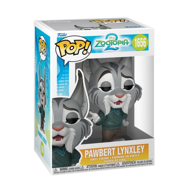 Игровая фигурка FUNKO POP! "Пазуроберт Рысьли" Funko 86638 серии "Зоотрополис 2"(86638)