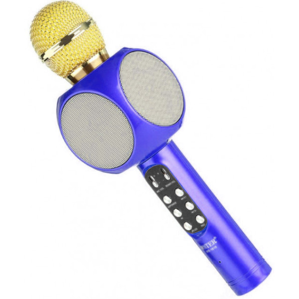 Беспроводной караоке микрофон WS-1816 с колонкой