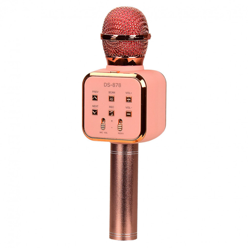 Микрофон караоке DS-878 с колонкой