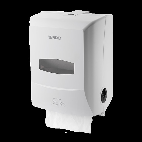 Диспенсер паперових рушників напівавтоматичний Rixo Grande P588W
