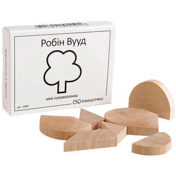 Мини головоломка Робин Вууд Заморочка 5024 деревянная                                                     (5024)