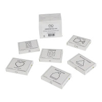 Набір дерев'яних головоломок "Wooden mini puzzle set #2" set2en 6 штук (set2en)