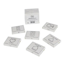 Набір дерев'яних головоломок "Wooden mini puzzle set #2" set2en 6 штук (set2en)