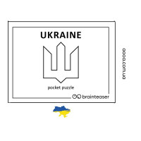 Міні головоломка "Ukraine" Заморочка 9001en (9001en)