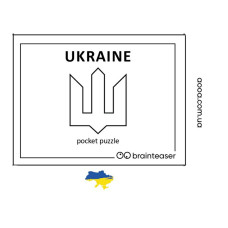 Мини головоломка "Ukraine" Заморочка 9001en(9001en)