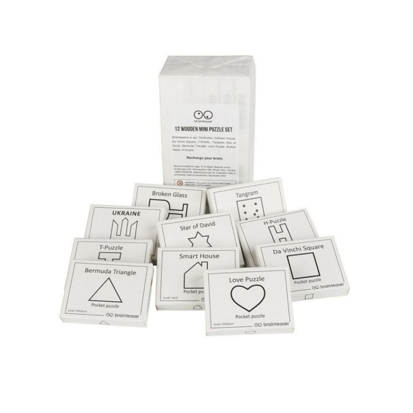Набір головоломок Заморочек 1112, 12 штук (z1112)