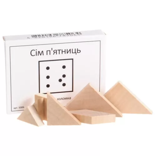 Мини головоломка Семь пятниц. Заморочка 5006 деревянная