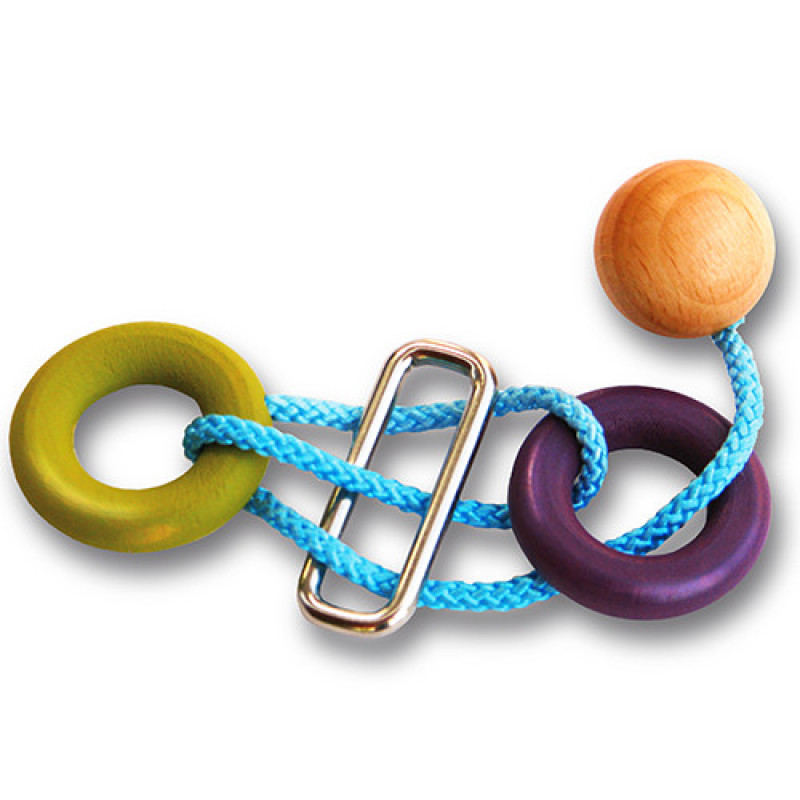 Головоломка в дорогу Apres-ski Eureka Bon Voyage 473111 метал, дерево