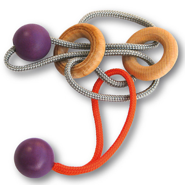 Головоломка в дорогу Hasta la vista Eureka Bon Voyage 473114 деревянная