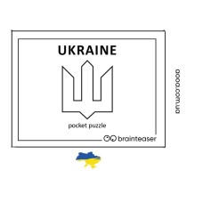 Мини головоломка "Ukraine" Заморочка 9001en
