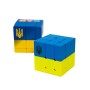 Головоломка Розумний кубик SCU333 "Прапор України" (Bicolor Bump Smart Cube "Ukraine")