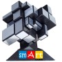 Кубик Рубика серебряный Smart Cube SC351 Зеркальный