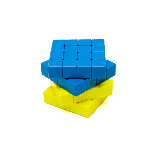 Головоломка Розумний кубик 4х4х4 "Прапор України" SCU444 (Bicolor Smart Cube 4x4x4 "Ukraine") (SCU444)