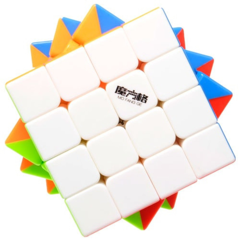 Головоломка кубик Рубика QiYi Thunderclap 4x4 Color QYLT413, 60 mm