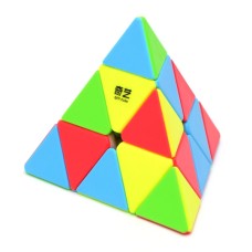 Головоломка пирамидка QiYi Pyraminx QiMing V2 stickerless 174Q для новичков