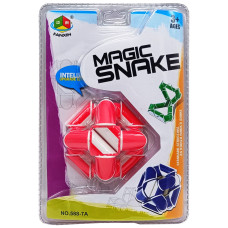 Головоломка Кубик Рубик "Змейка" 588-7A(Black) Красный(588-7A(Red))