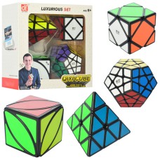 Набір головоломок кубика Рубіка EQY527, 4 кубика в наборі