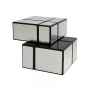 SC369 Зеркальный Кубик 2х2 Smart Cube Mirror Silver 2x2x2