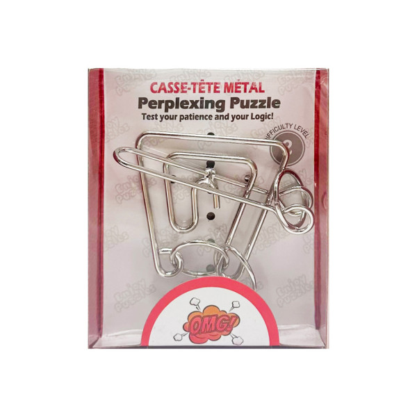 Металева головоломка "Perplexing puzzle" 5562D-21, 2 складність (5562D-21)