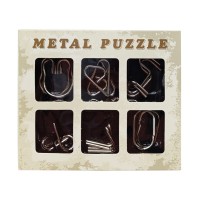 Набір металевих головоломок "Metal Puzzle" 2116, 6 штук в наборі