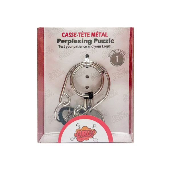 Металева головоломка "Perplexing puzzle" 5562D-7, 1 складність (5562D-7)