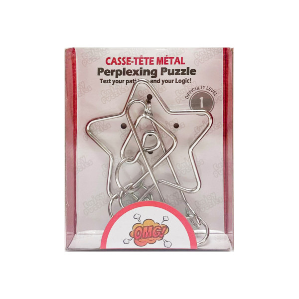 Металева головоломка "Perplexing puzzle" 5562D-10, 1 складність (5562D-10)