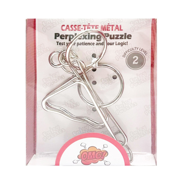 Металева головоломка "Perplexing puzzle" 5562D-18, 2 складність (5562D-18)
