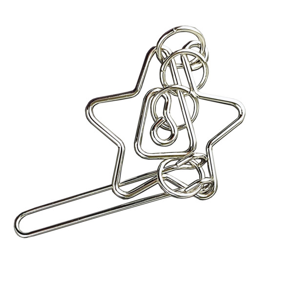 Головоломка  металлическая 5562F 7х7 см