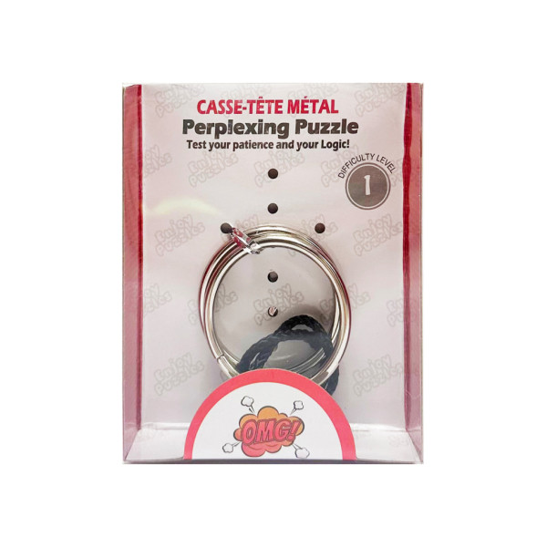 Металева головоломка "Perplexing puzzle" 5562D-9, 1 складність (5562D-9)