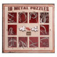 Набор головоломок 10 Metall Puzzles red Eureka 3D Puzzle 473358, 10 головоломок