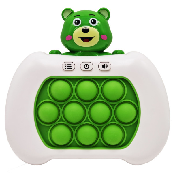 Электронная приставка Pop It консоль Quick Push Puzzle Game Fast 37388K-2 антистресс игрушка