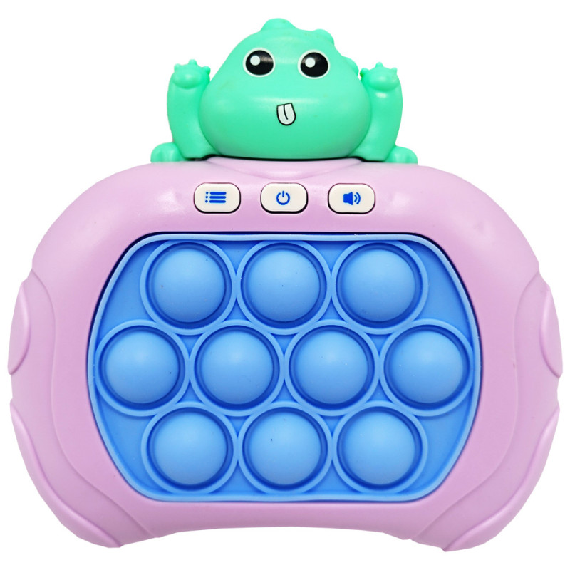 Електронна приставка Pop It консоль Quick Push Puzzle Game Fast 01-06-06(Violet) антистрес