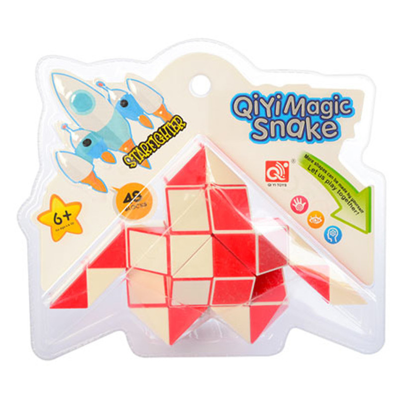 Развивающая головоломка Змейка EQY555, 48 блоков Развивающая головоломка Змейка EQY555, 48 блоков