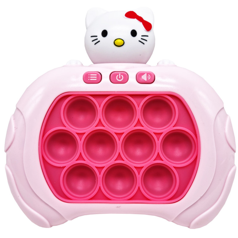 Електронна приставка Pop It консоль Quick Push Puzzle Game Fast ZZ-5(Pink)