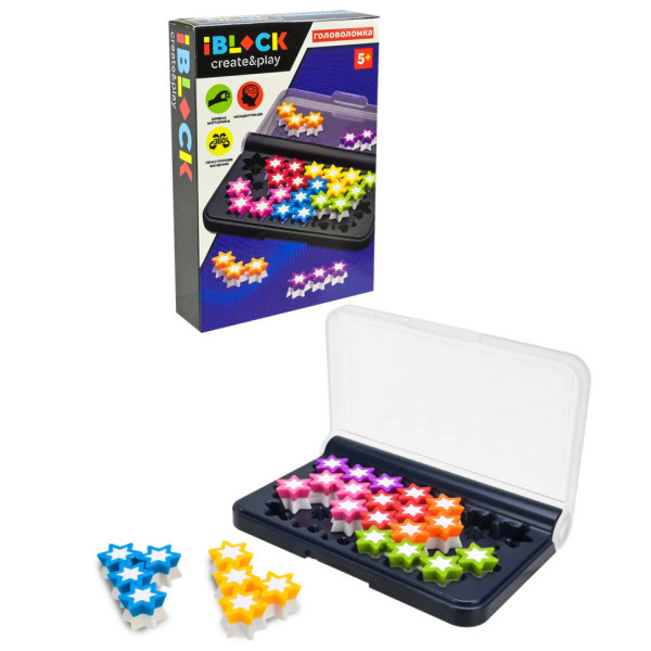 Головоломка серії "Create and Play" PL-724-115 розвиток логіки 120 варіацій складання (PL-724-115)